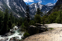 South Fork Kings River and The Sphynx, Kings Canyon NP