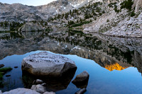20160729-Alpenglow Reflection, Sixty Lakes Basin, Kings Canyon NP-005