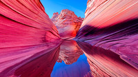 IMG_4562-Hyper-Wave in ReflectionCoyote Buttes North, Arizona